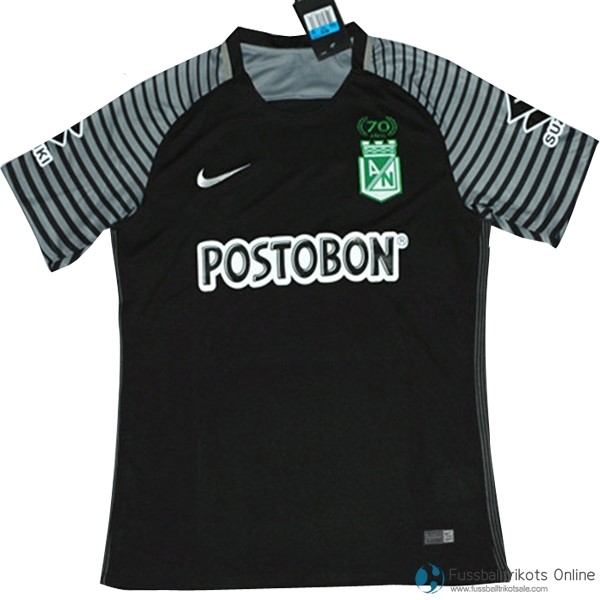 Atlético Nacional Trikot 2017-18 Schwarz Fussballtrikots Günstig